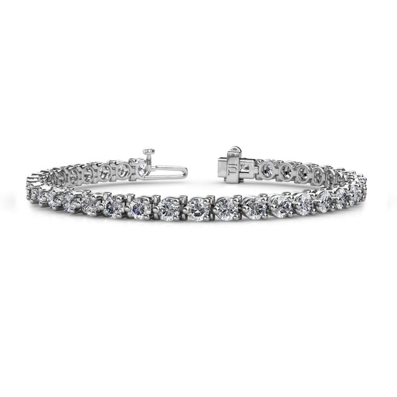 Cliona 4.10 mm Lab Grown Diamond Eternity Tennis Bracelet 