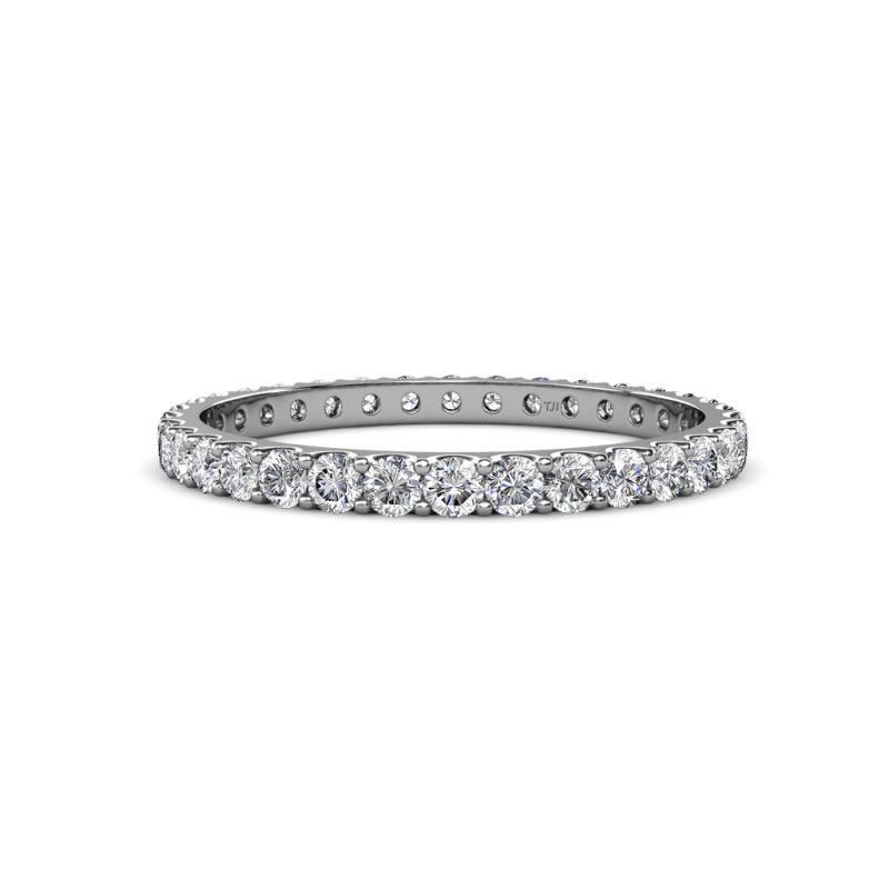 Audrey 2.40 mm Lab Grown Diamond U Prong Eternity Band 