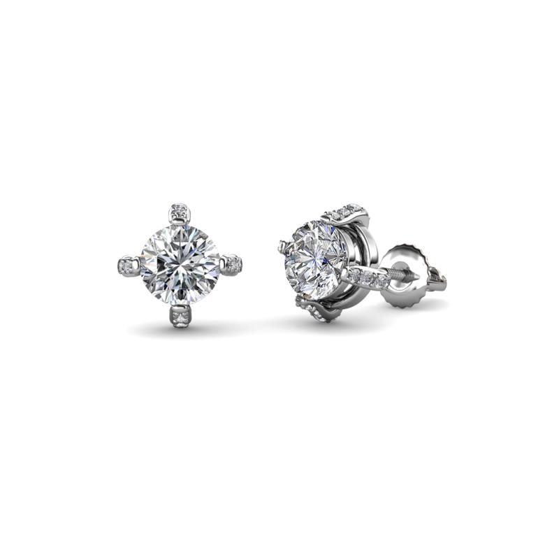 Ceyla Lab Grown Diamond Stud Earrings 