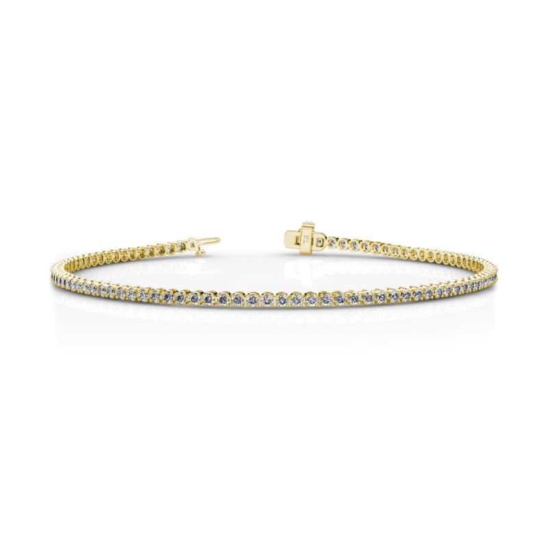 Izarra 2.00 mm Lab Grown Diamond Eternity Tennis Bracelet 