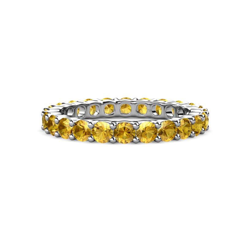 Joyce 3.40 mm Citrine Eternity Band 