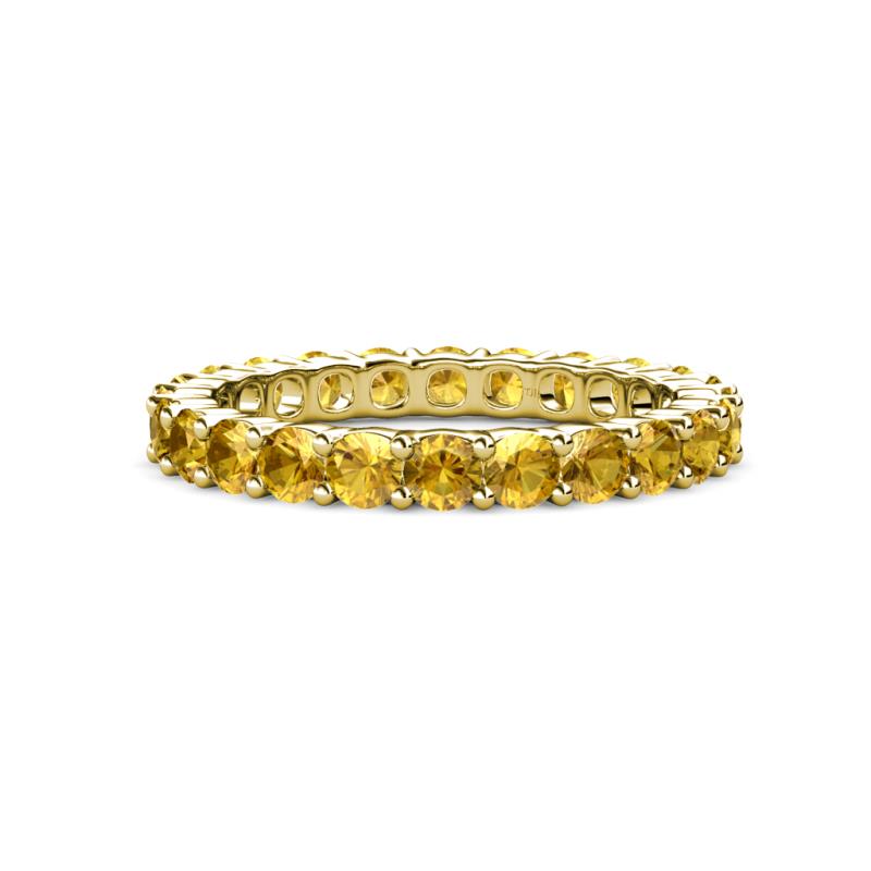 Joyce 3.40 mm Citrine Eternity Band 