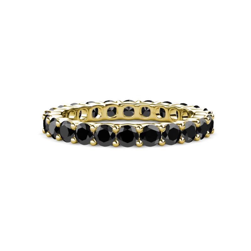 Joyce 3.40 mm Black Diamond Eternity Band 