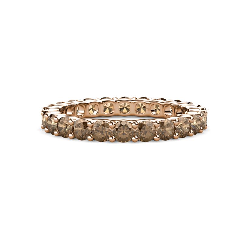 Joyce 3.40 mm Smoky Quartz Eternity Band 