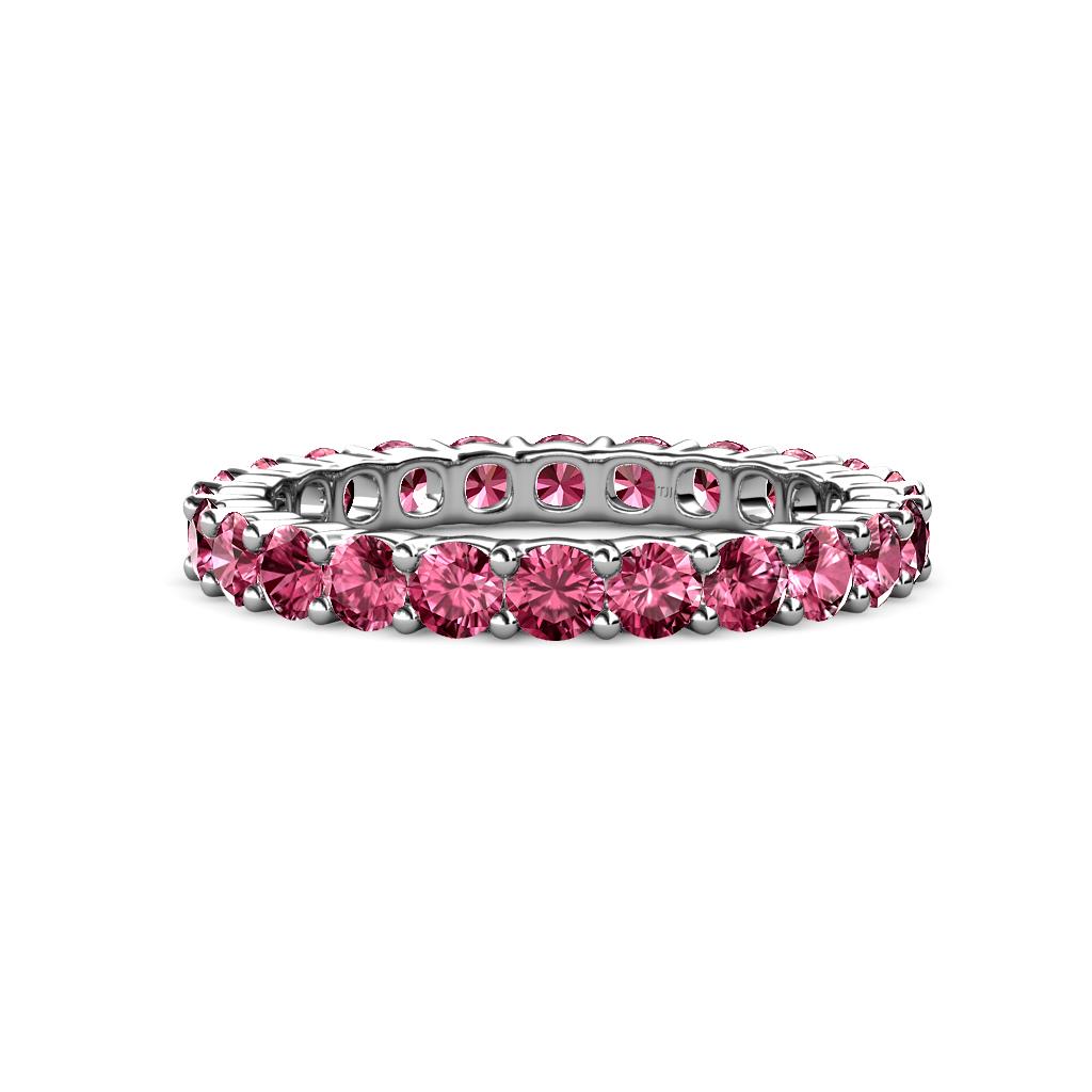 Joyce 3.40 mm Pink Tourmaline Eternity Band 