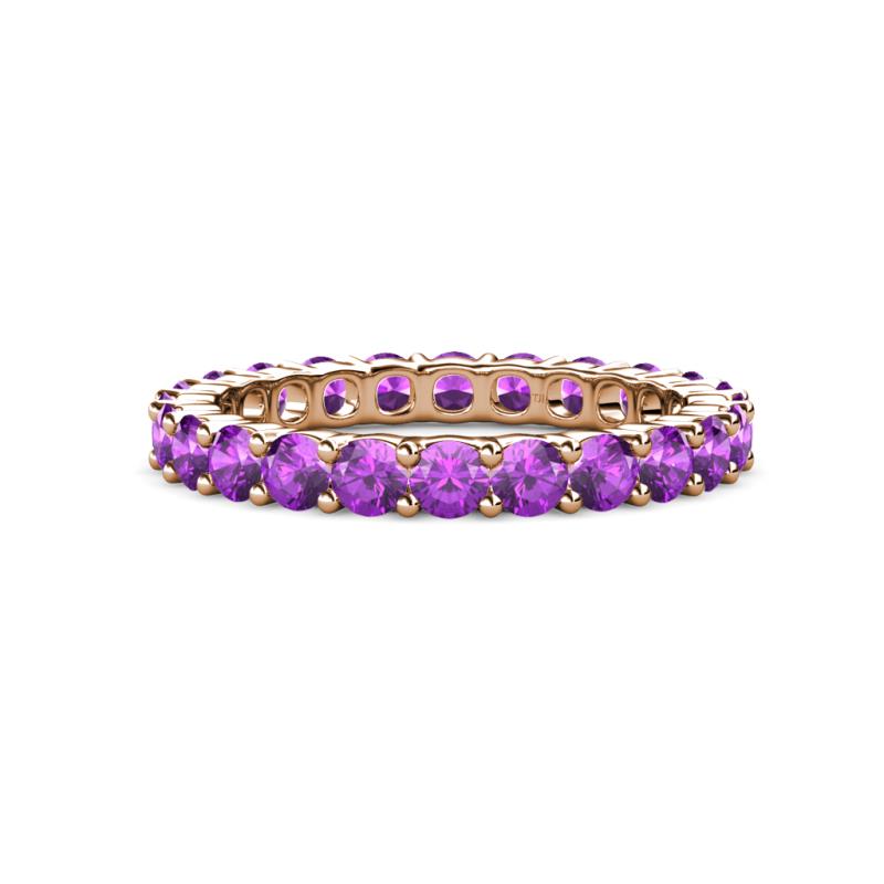 Joyce 3.40 mm Amethyst Eternity Band 