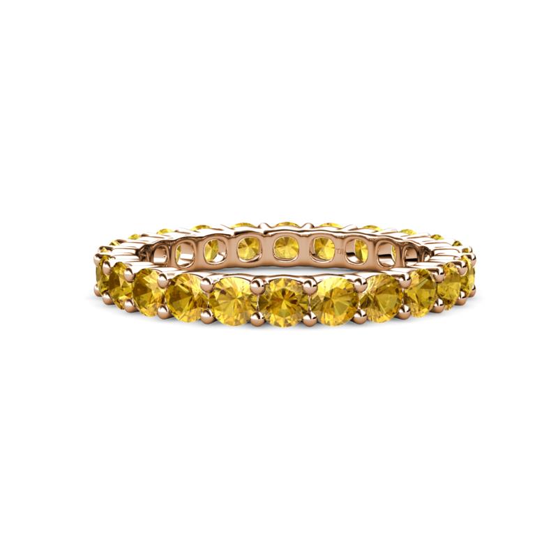 Joyce 3.40 mm Citrine Eternity Band 