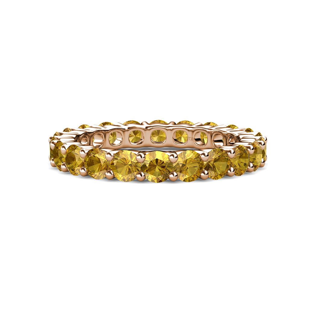Joyce 4.00 mm Citrine Eternity Band 