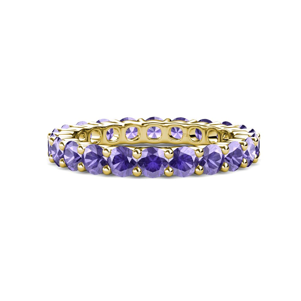 Joyce 4.00 mm Iolite Eternity Band 