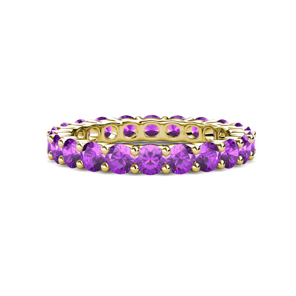 Joyce 4.00 mm Amethyst Eternity Band 