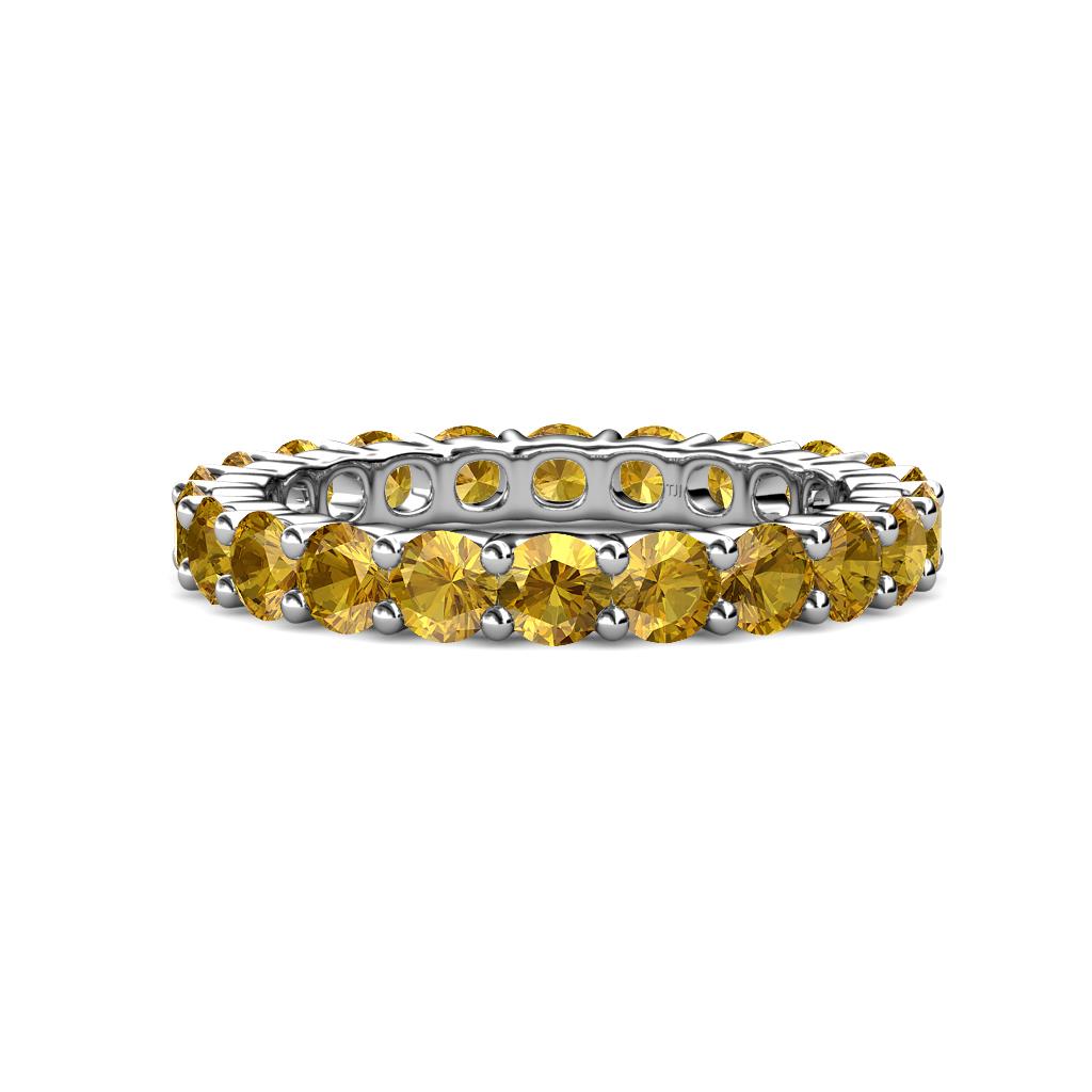 Joyce 4.00 mm Citrine Eternity Band 