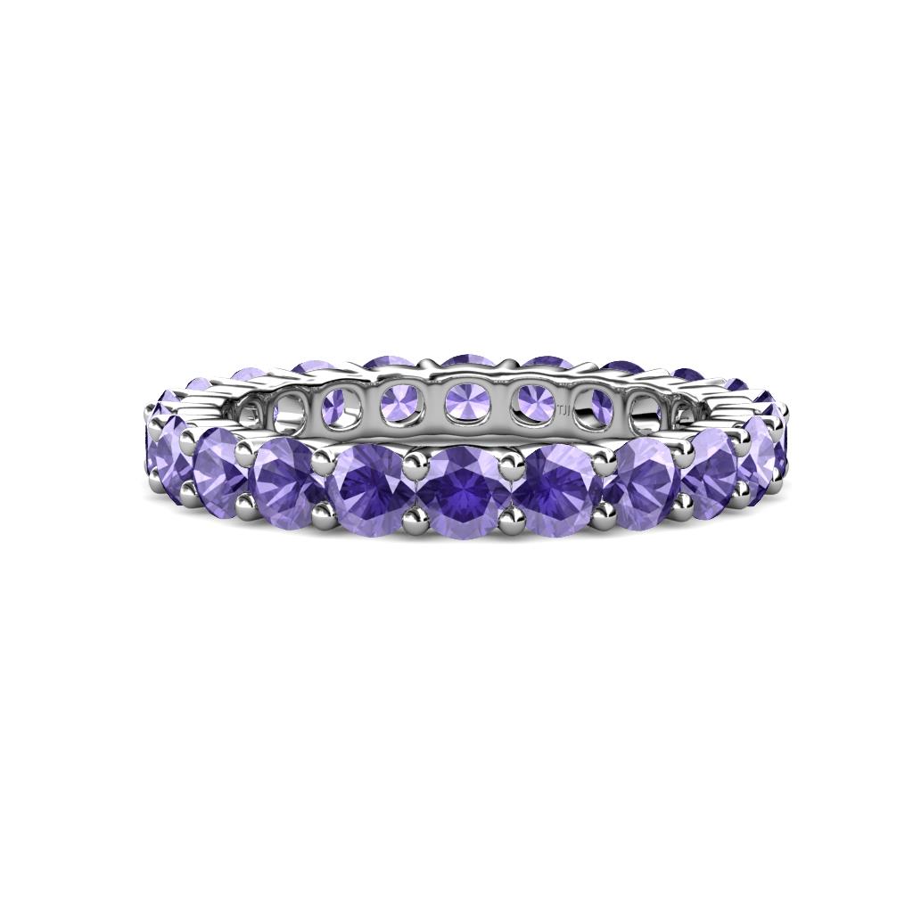 Joyce 4.00 mm Iolite Eternity Band 