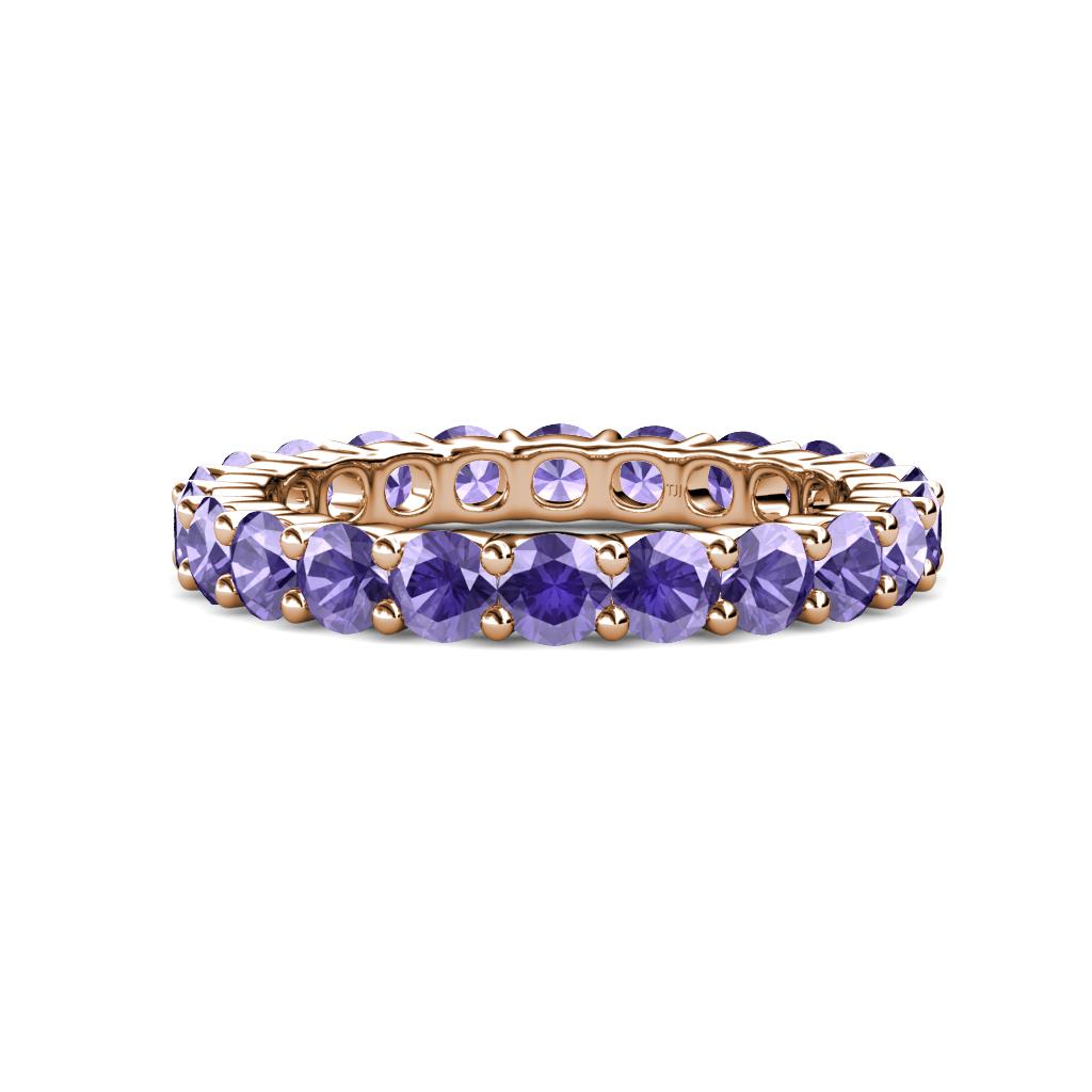 Joyce 4.00 mm Iolite Eternity Band 