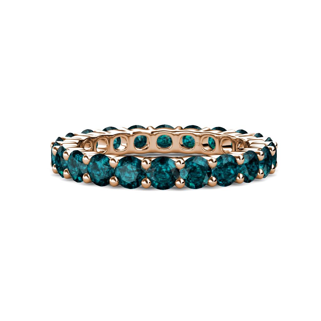 Joyce 4.00 mm London Blue Topaz Eternity Band 