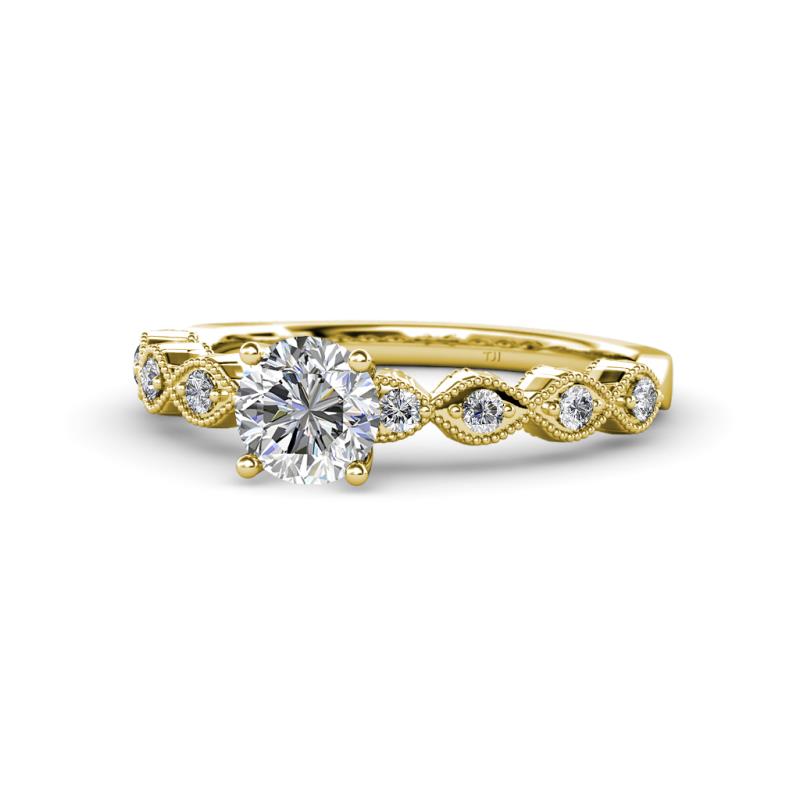 Amaira Lab Grown and Mined Diamond Engagement Ring 
