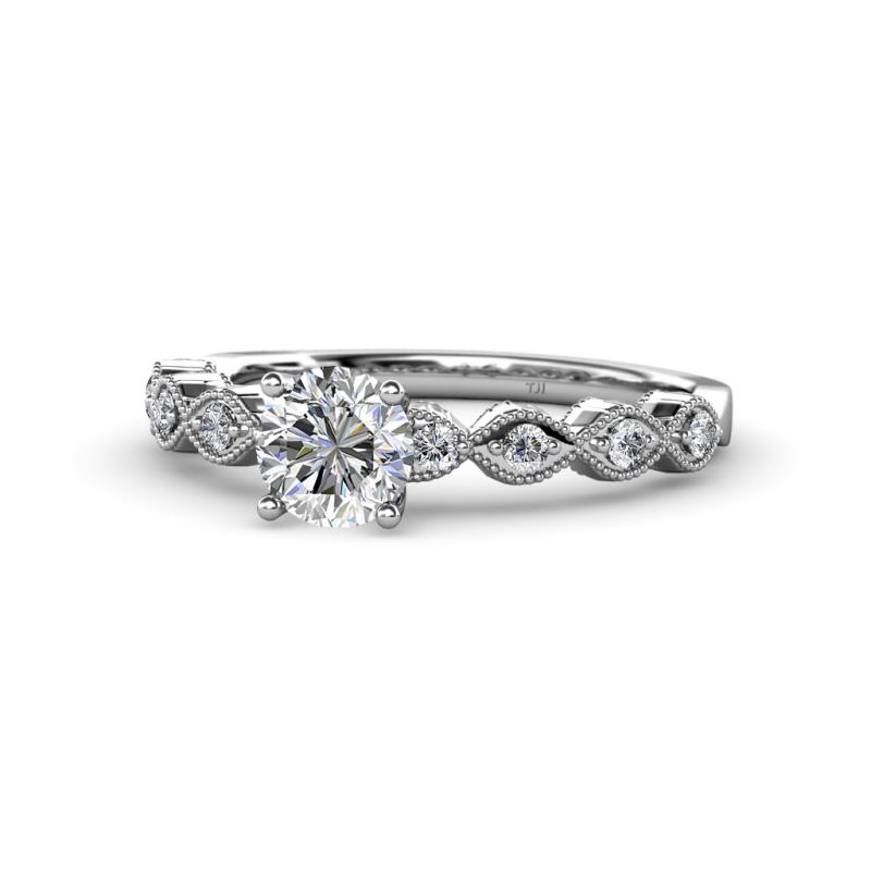 Amaira Lab Grown and Mined Diamond Engagement Ring 