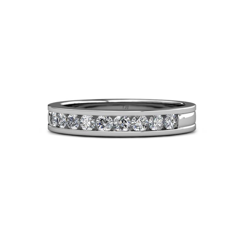 Vanna 2.20 mm Lab Grown Diamond 9 Stone Wedding Band 