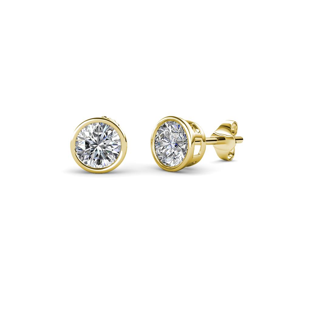 Carys Diamond (3mm) Solitaire Stud Earrings 