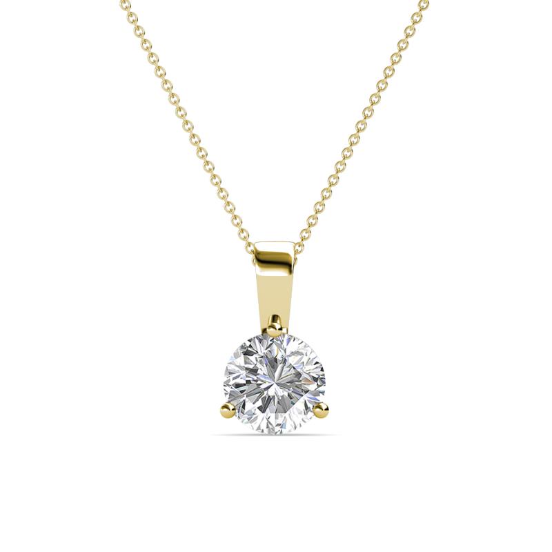 Calista 6.50 mm Diamond Solitaire Pendant 