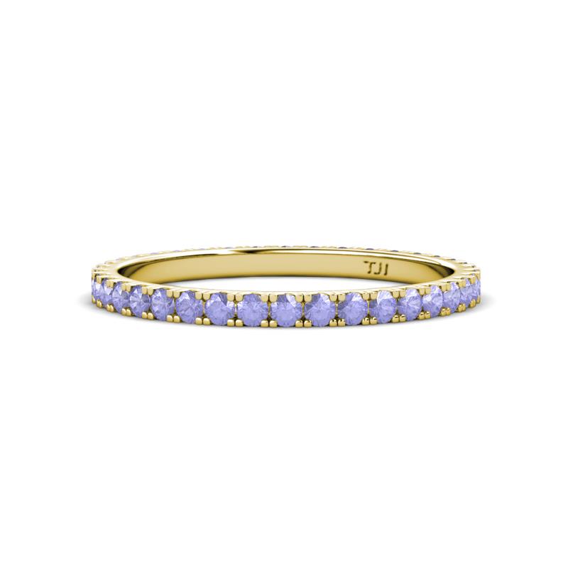 Lara 2.00 mm Tanzanite Eternity Band 