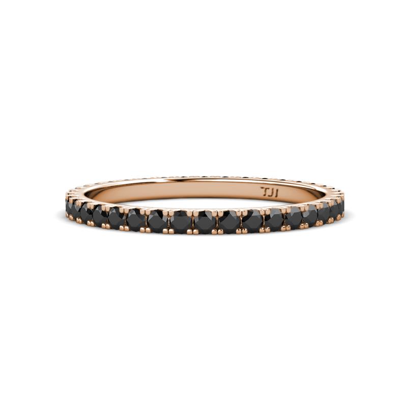 Lara 2.00 mm Black Diamond Eternity Band 
