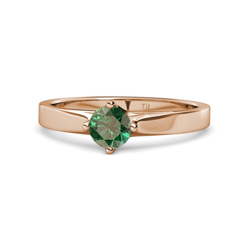 Neve Signature Lab Created Alexandrite 4 Prong Solitaire Engagement Ring 