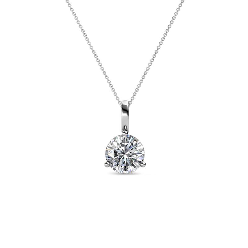 Sheryl 5.00 mm Lab Grown Diamond Solitaire Pendant 