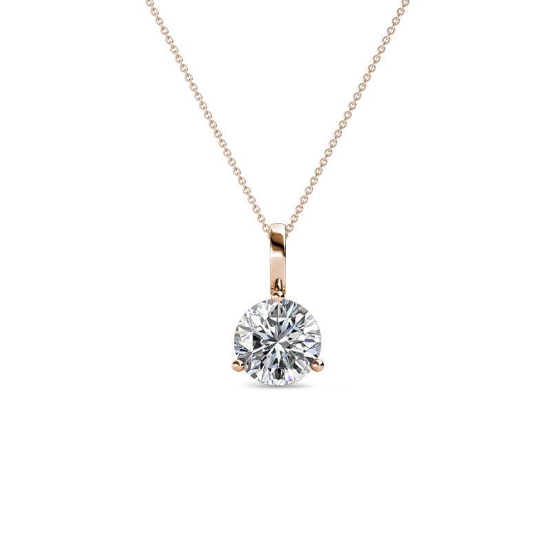Sheryl 5.00 mm Lab Grown Diamond Solitaire Pendant 