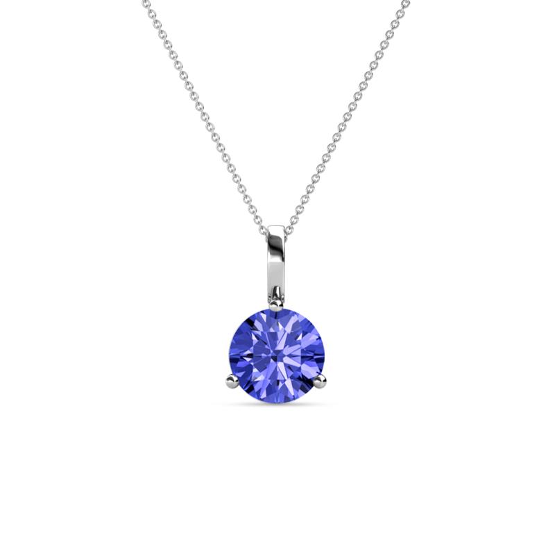 Sheryl 5.80 mm Tanzanite Solitaire Pendant 