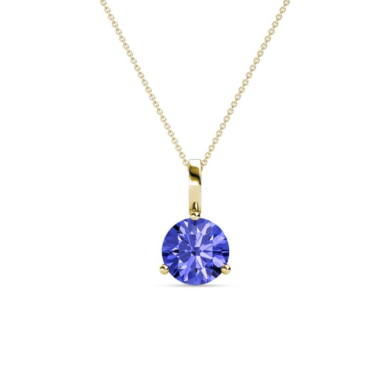 Sheryl 5.80 mm Tanzanite Solitaire Pendant 