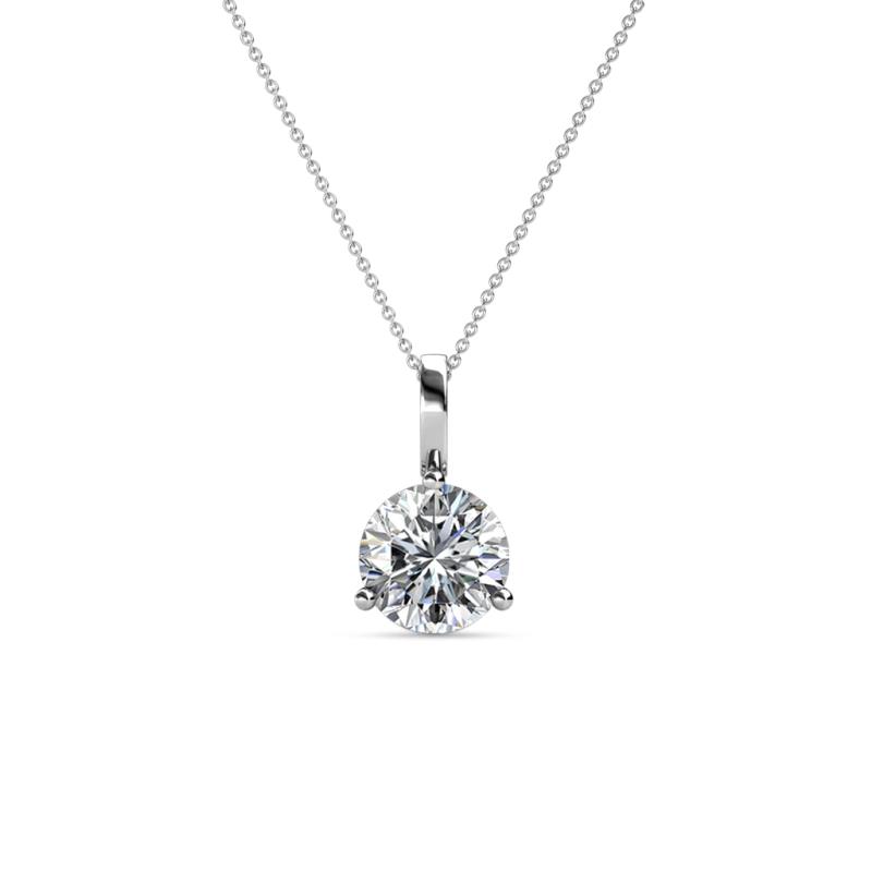 Sheryl 5.80 mm Lab Grown Diamond Solitaire Pendant 