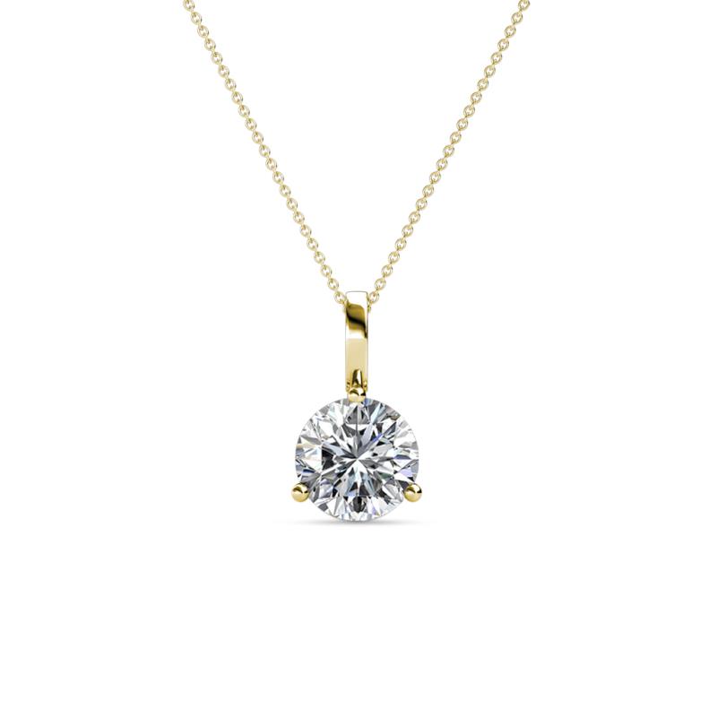 Sheryl 5.80 mm Lab Grown Diamond Solitaire Pendant 