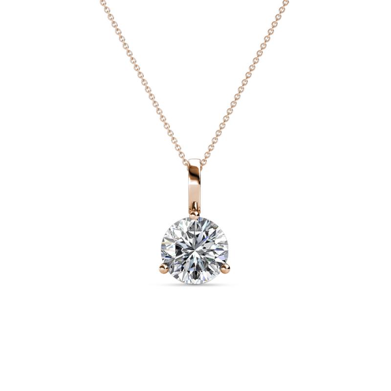 Sheryl 5.80 mm Lab Grown Diamond Solitaire Pendant 