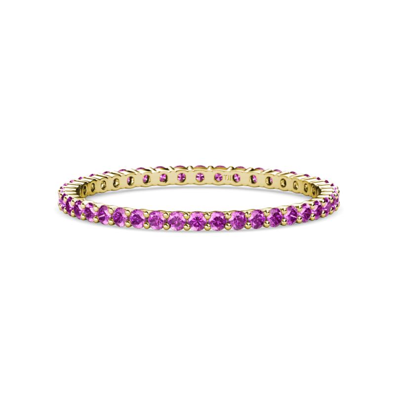 Joyce 1.50 mm Amethyst Eternity Band 