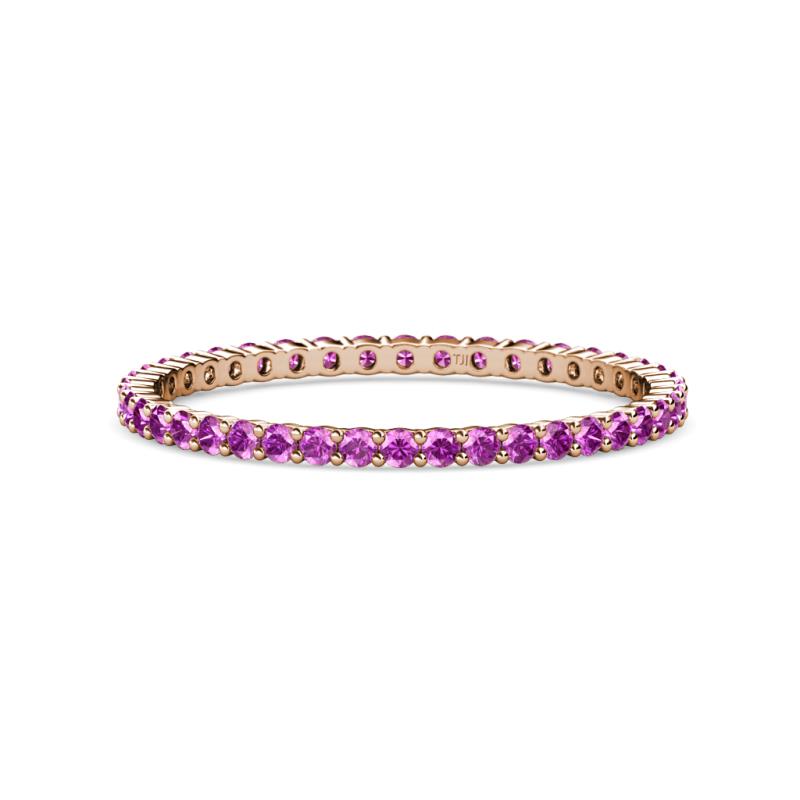 Joyce 1.50 mm Amethyst Eternity Band 