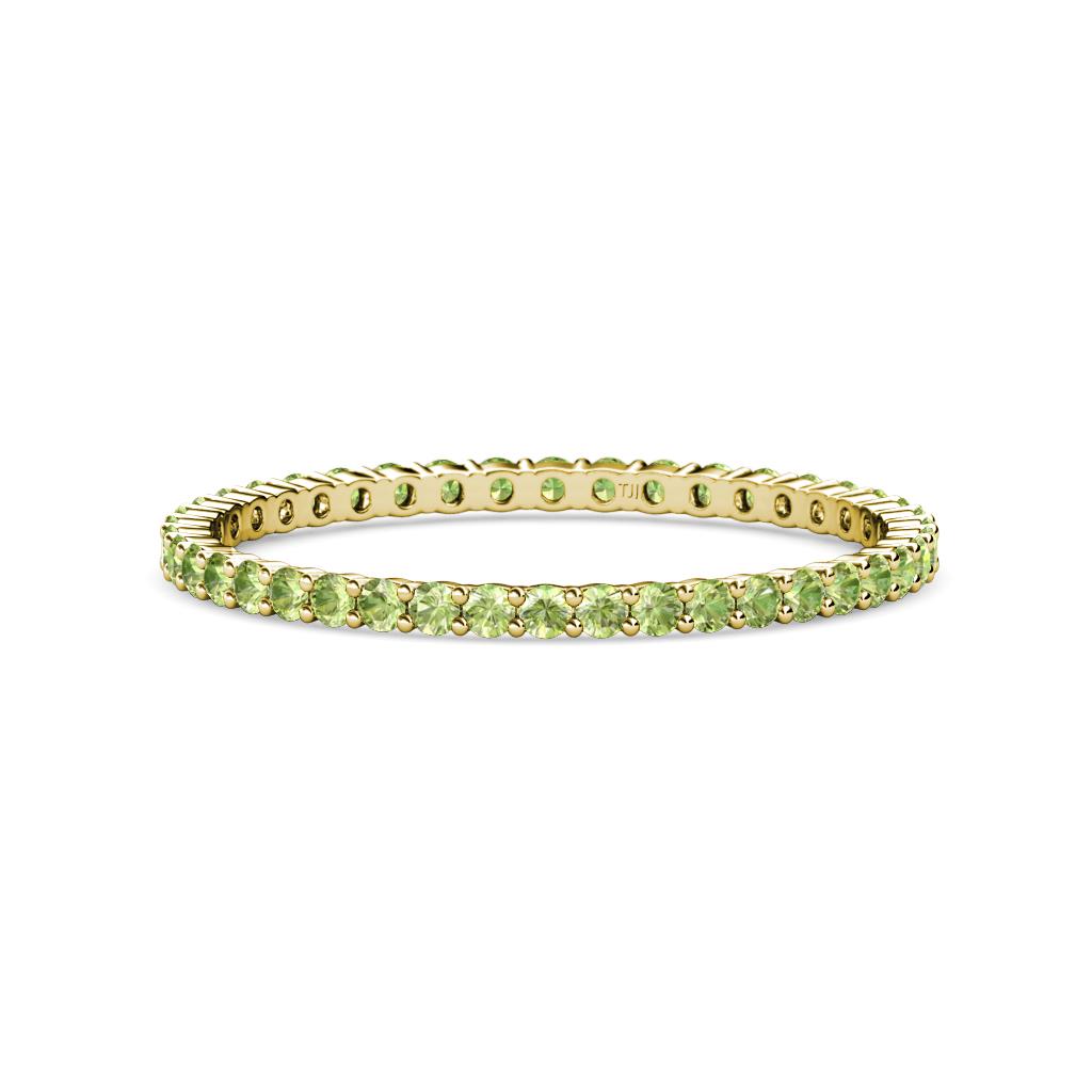 Joyce 1.50 mm Peridot Eternity Band 