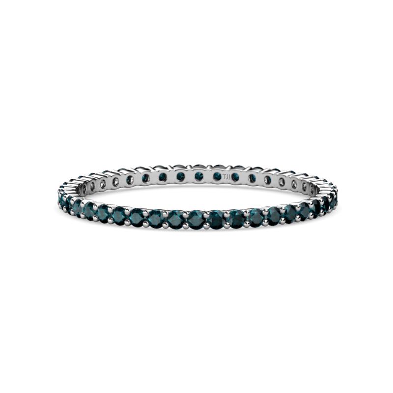 Joyce 1.50 mm London Blue Topaz Eternity Band 