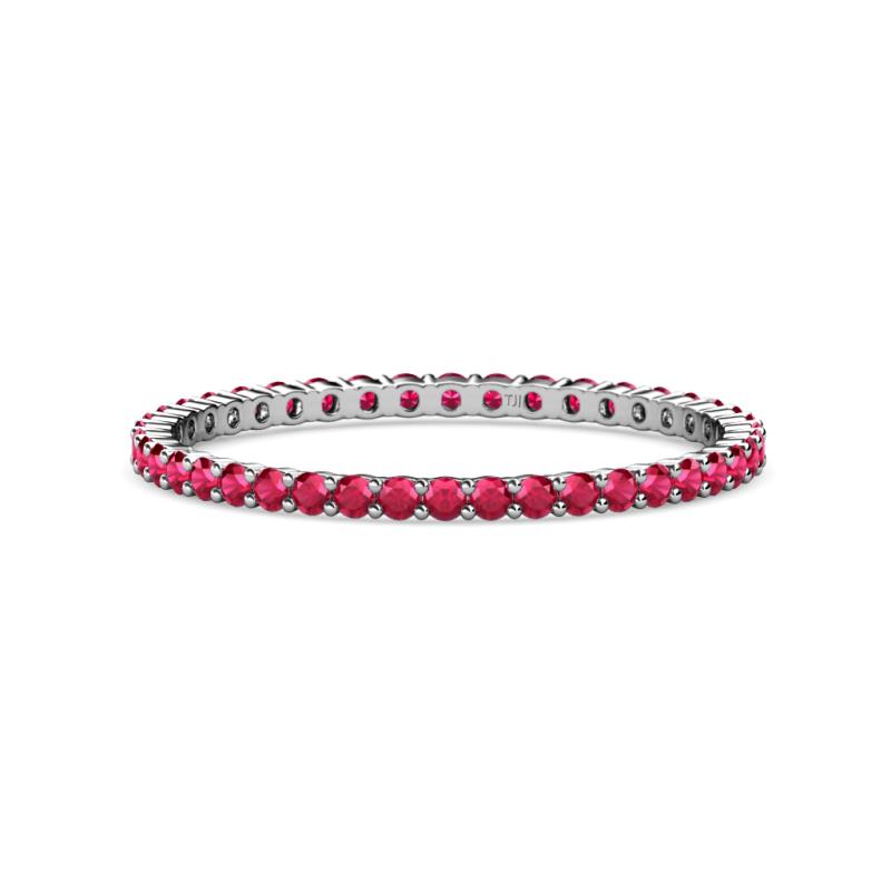 Joyce 1.50 mm Ruby Eternity Band 