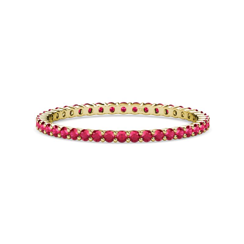 Joyce 1.50 mm Ruby Eternity Band 
