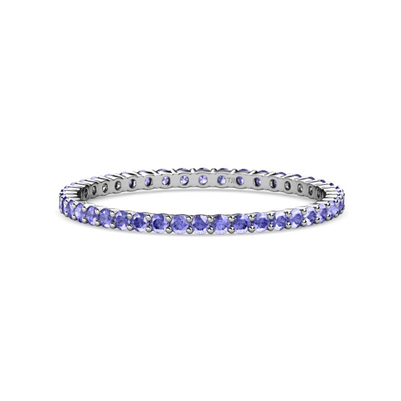 Joyce 1.50 mm Tanzanite Eternity Band 