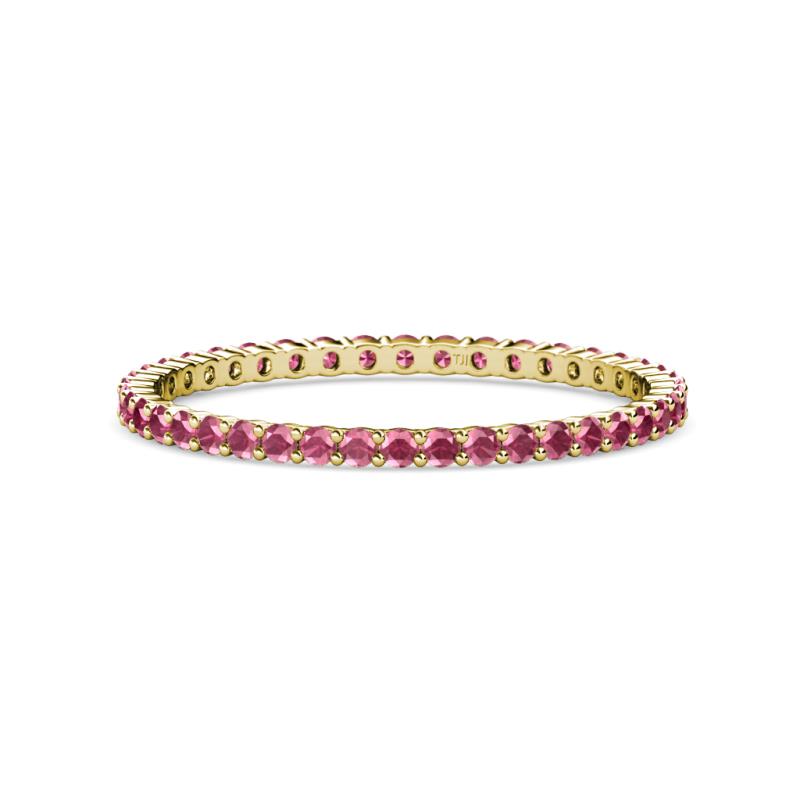 Joyce 1.50 mm Rhodolite Garnet Eternity Band 
