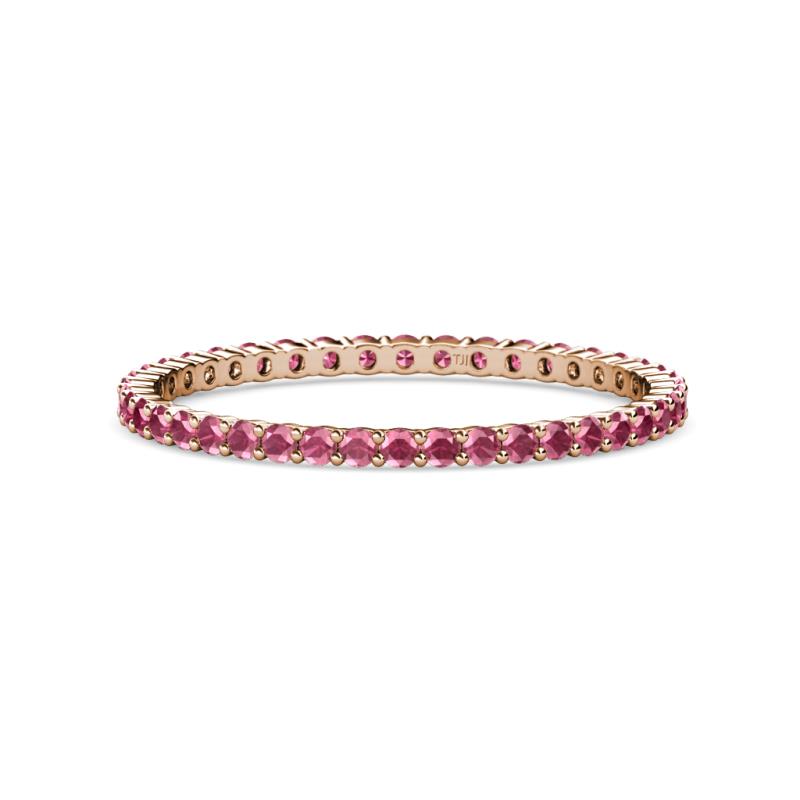 Joyce 1.50 mm Rhodolite Garnet Eternity Band 