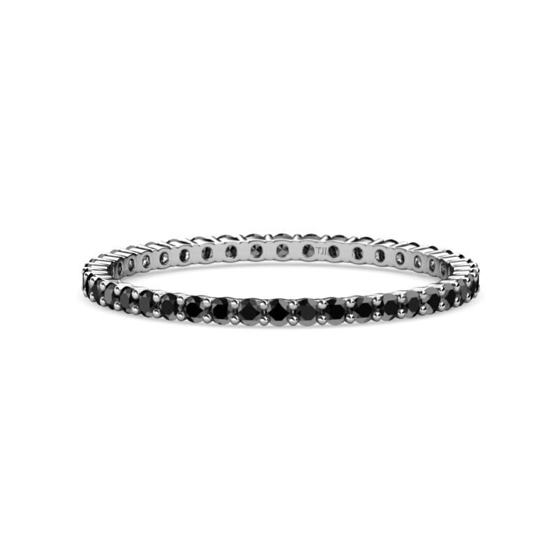 Joyce 1.50 mm Black Diamond Eternity Band 