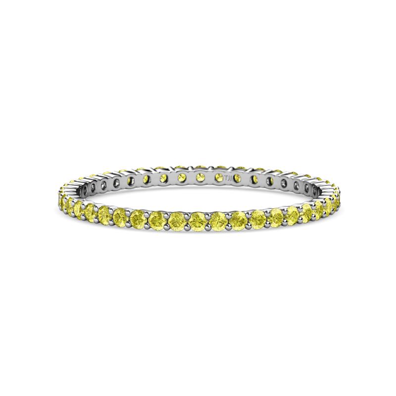 Joyce 1.50 mm Yellow Diamond Eternity Band 