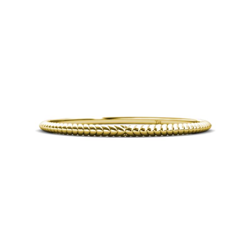 Stella 1.00 mm Rope Wedding Band 
