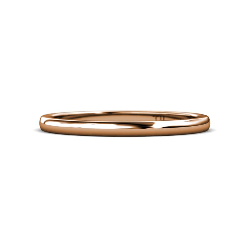 Reese 2.00 mm High Polish Plain Wedding Band 
