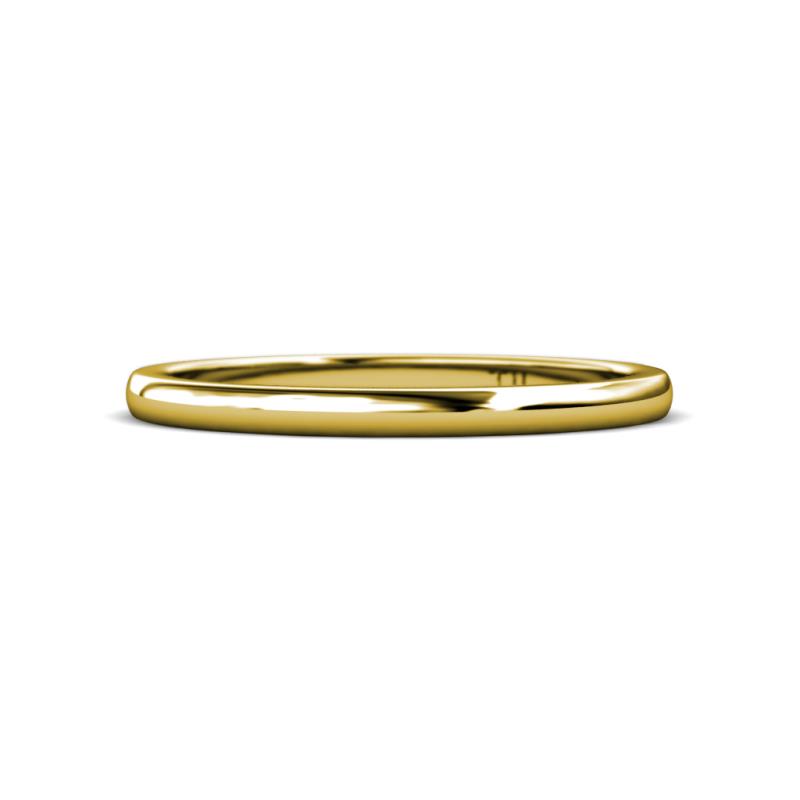 Reese 2.00 mm High Polish Plain Wedding Band 