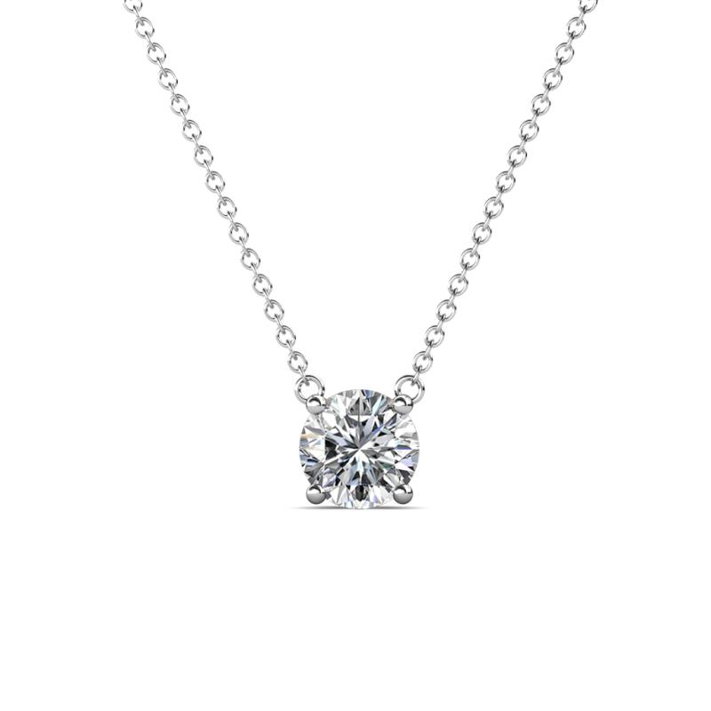 Juliana 5.80 mm Round Diamond Solitaire Pendant Necklace 