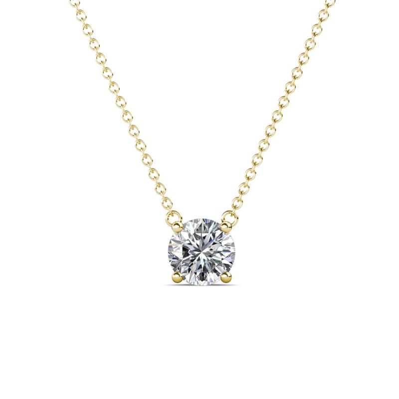 Juliana 5.80 mm Round Diamond Solitaire Pendant Necklace 