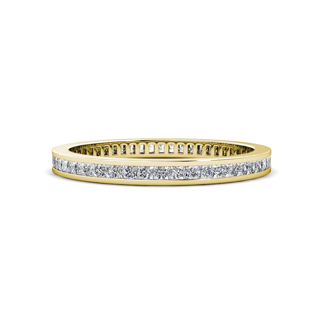 Rebica 1.50 mm Princess Cut Diamond Eternity Band 